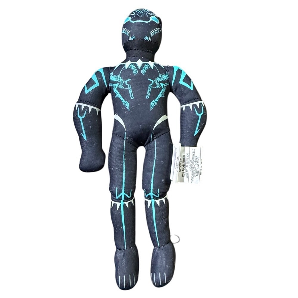 Marvel Black Panther Plush Doll Stuffed Toy Superhero Collectible